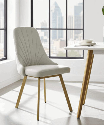 Aria Shell-Stitched Dining Chair