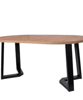 FLEXI 90 Extendable Round Dining Table – Laminated 90–130cm