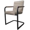 MARGO 85 Upholstered Chair – Classic Style, Metal Base