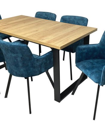 Modern Velvet Dining Armchair