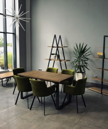 Modern Velvet Dining Armchair