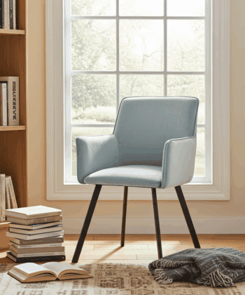 Modern Velvet Dining Armchair