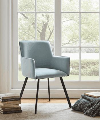 Modern Velvet Dining Armchair