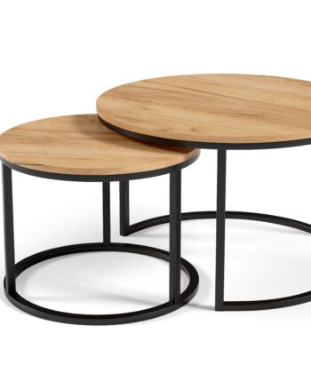 STK M3 Nesting Coffee Tables – Round Laminated Top