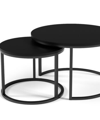STK M3 Nesting Coffee Tables – Round Laminated Top