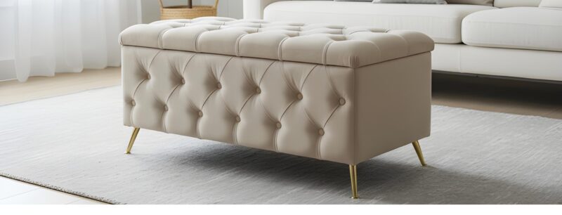 Luxury Storage Benches & Ottomans / Pouffe's
