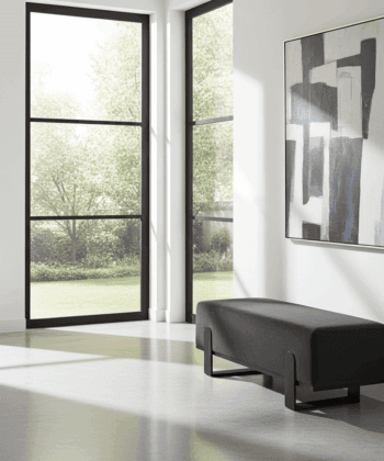 Aria Modern Velvet Bench with Gold Metal Legs – Elegant Hallway 80cm