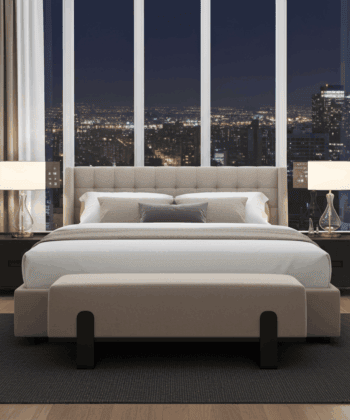 Aria Modern Velvet Bench with Gold Metal Legs – Elegant Hallway 80cm