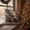 Funny Santa Christmas Pillow