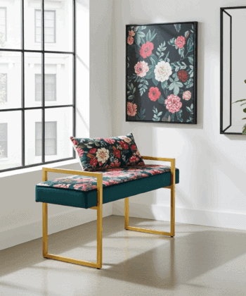 Luxe Gold Bench