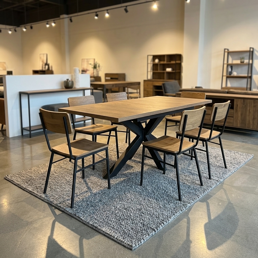 Aspen Modular Extendable Dining Table 150–190 cm