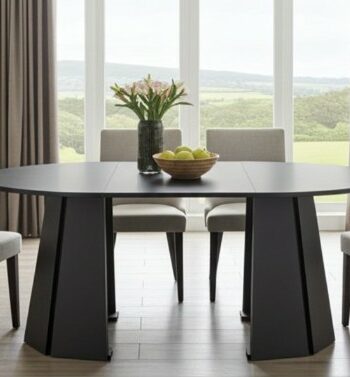 Extendable Dining Tables & Chairs | Oak, Wood & Modern Designs | Pouffelove.ie