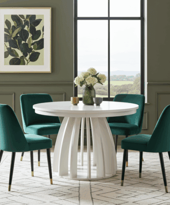 Axis Extendable Dining Table – Cashmere, 100–140cm