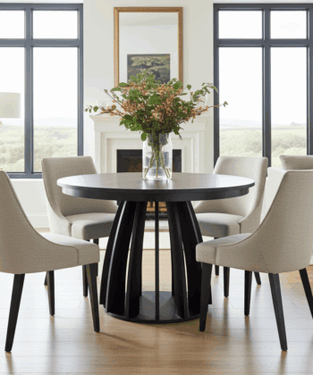 Axis Extendable Dining Table – Cashmere, 100–140cm