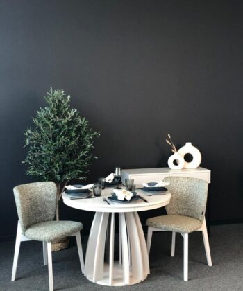 Axis Extendable Dining Table – Cashmere, 100–140cm