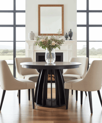 Axis Extendable Dining Table – Cashmere, 100–140cm