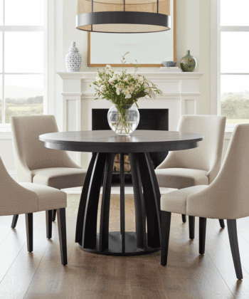 Axis Extendable Dining Table – Cashmere, 100–140cm