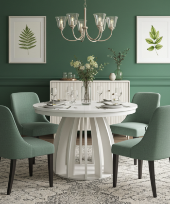 Axis Extendable Dining Table – Cashmere, 100–140cm