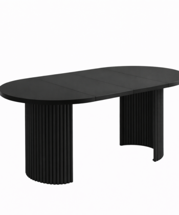 ELEMENTS Extendable Round Laminate Dining Table – Custom European Quality