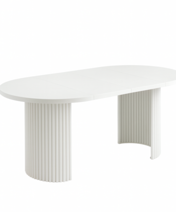 ELEMENTS Extendable Round Laminate Dining Table – Custom European Quality