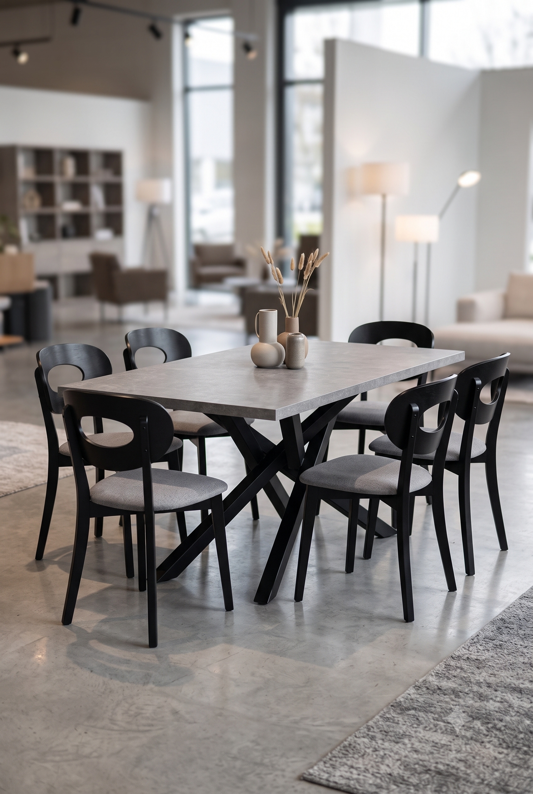 Urban Loft Extendable Dining Table – Laminated Top 150×80 to 190