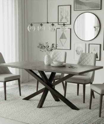 Urban Loft Extendable Dining Table – Laminated Top 150x80 to 190