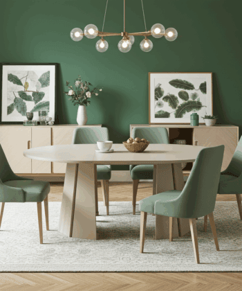 Sterling Extendable Round Dining Table – Cashmere 100 to 140cm