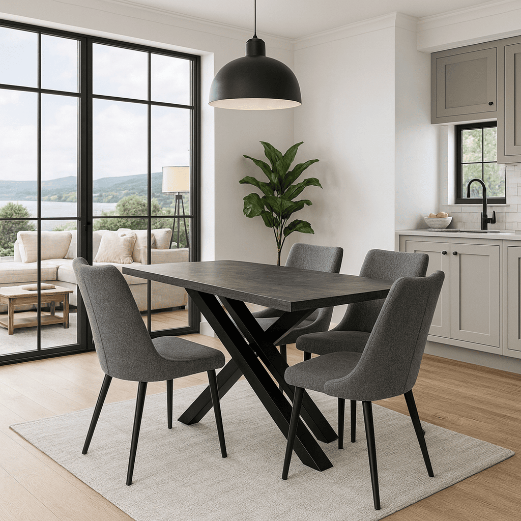 Urban Loft Extendable Dining Table – Laminated Top 150x80 to 190
