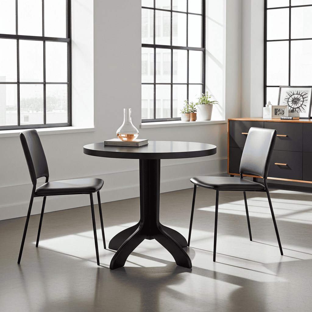 Urban Pedestal Round Bistro Table