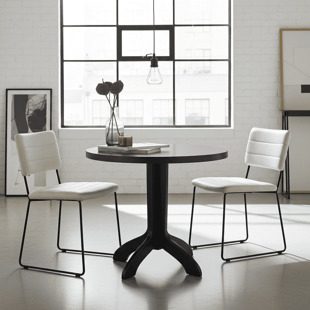 Urban Pedestal Round Bistro Table