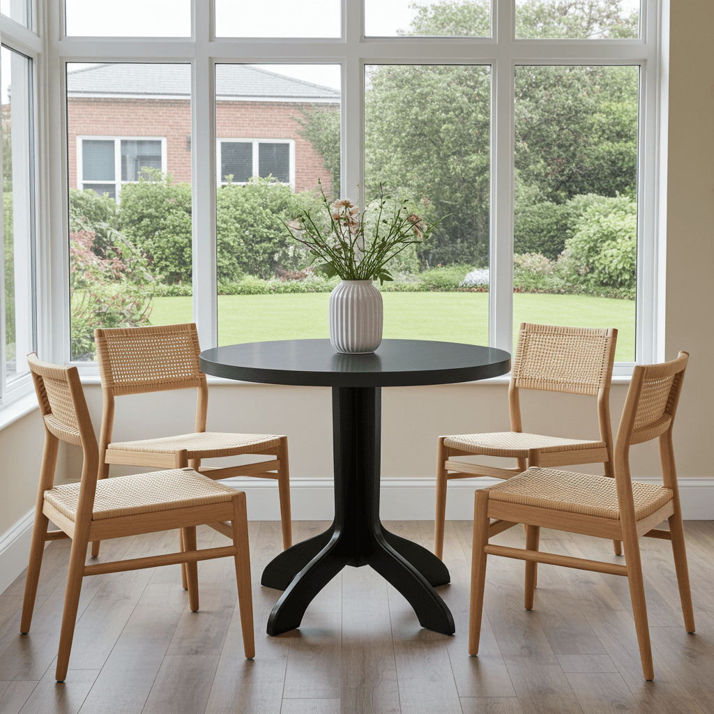 Urban Pedestal Round Bistro Table