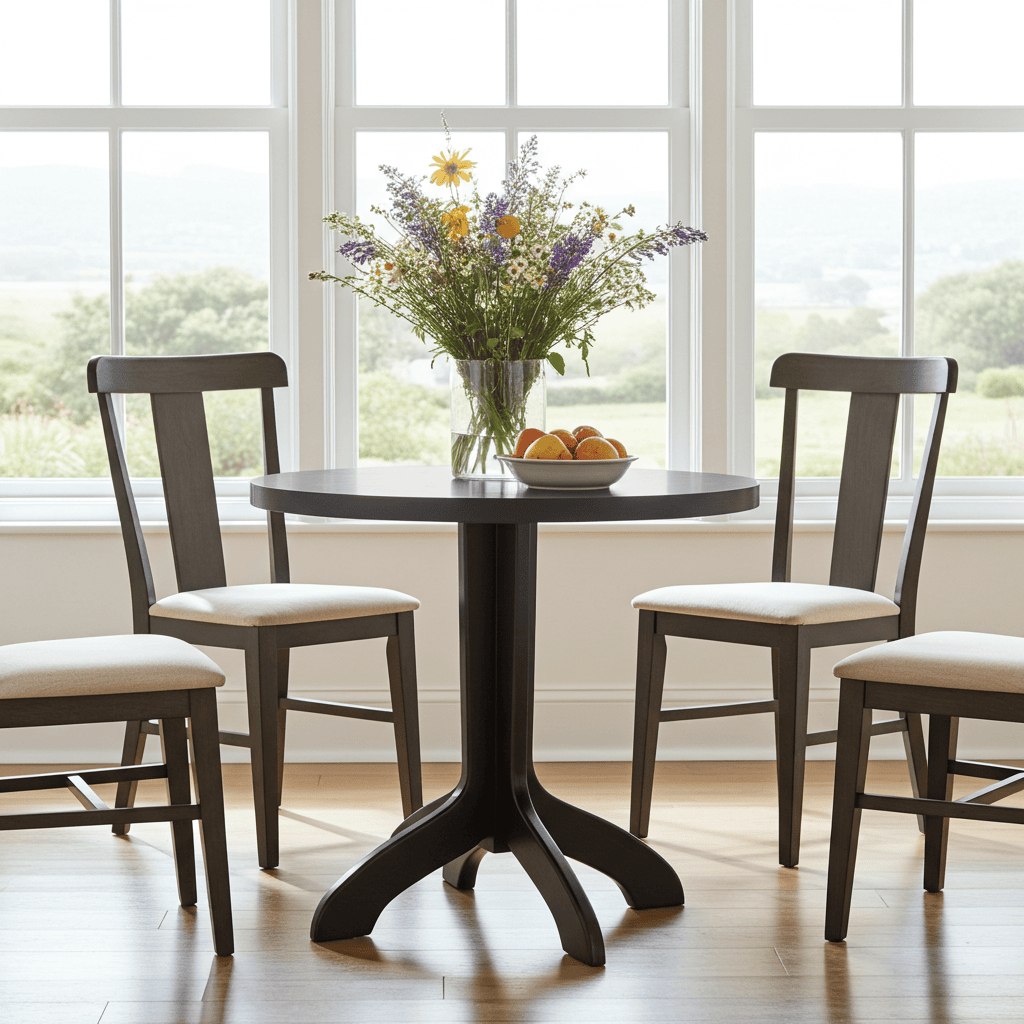 Urban Pedestal Round Bistro Table