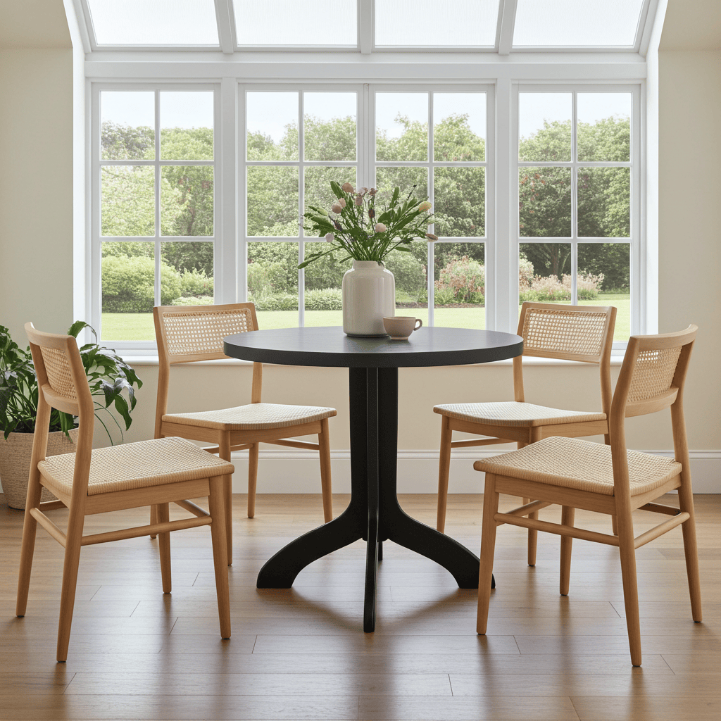 Urban Pedestal Round Bistro Table