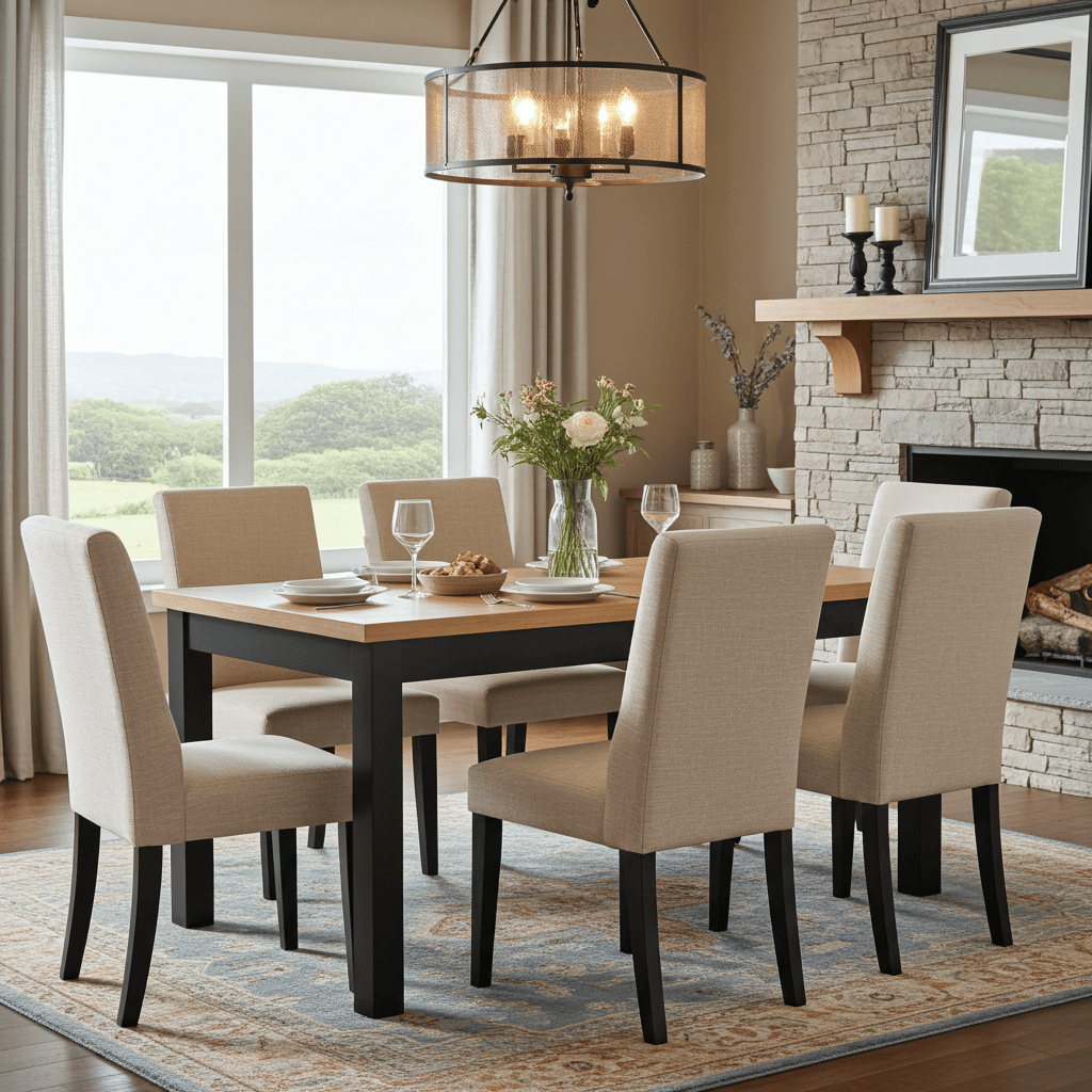 Versatile ExtendMax Dining Table – Solid Beech Legs 120x70cm