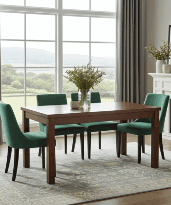 Versatile ExtendMax Dining Table – Solid Beech Legs 120x70cm