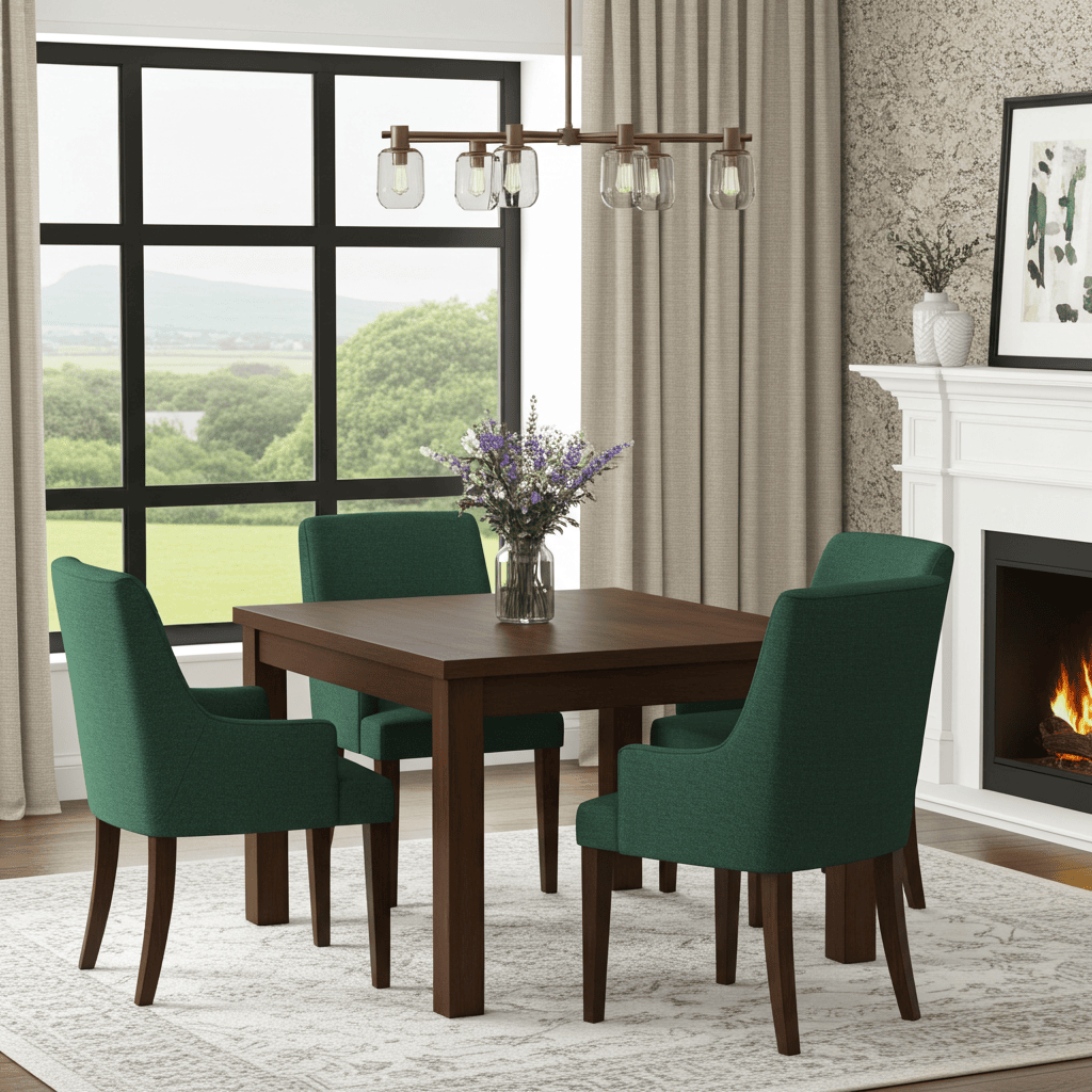 Versatile ExtendMax Dining Table – Solid Beech Legs 120x70cm