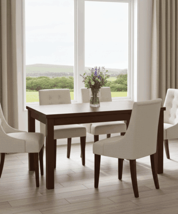 Versatile ExtendMax Dining Table – Solid Beech Legs 120x70cm