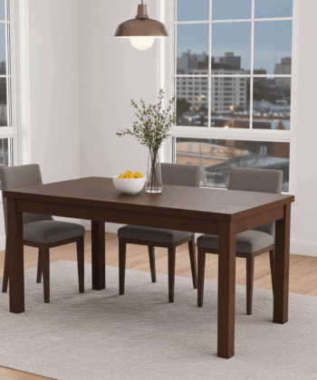 Versatile ExtendMax Dining Table – Solid Beech Legs 120x70cm