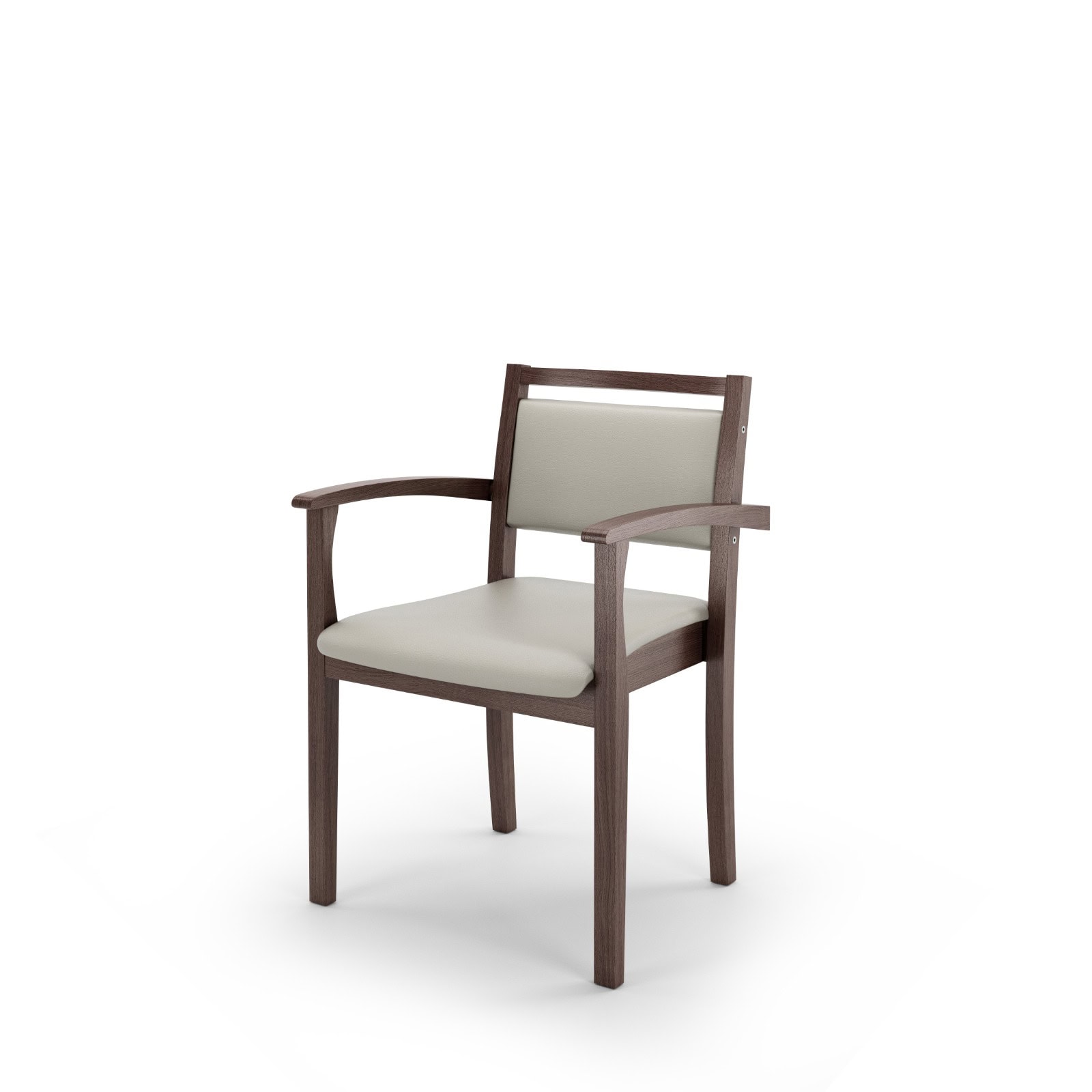 VITO Stackable Wooden Armchair – Upholstered Comfort