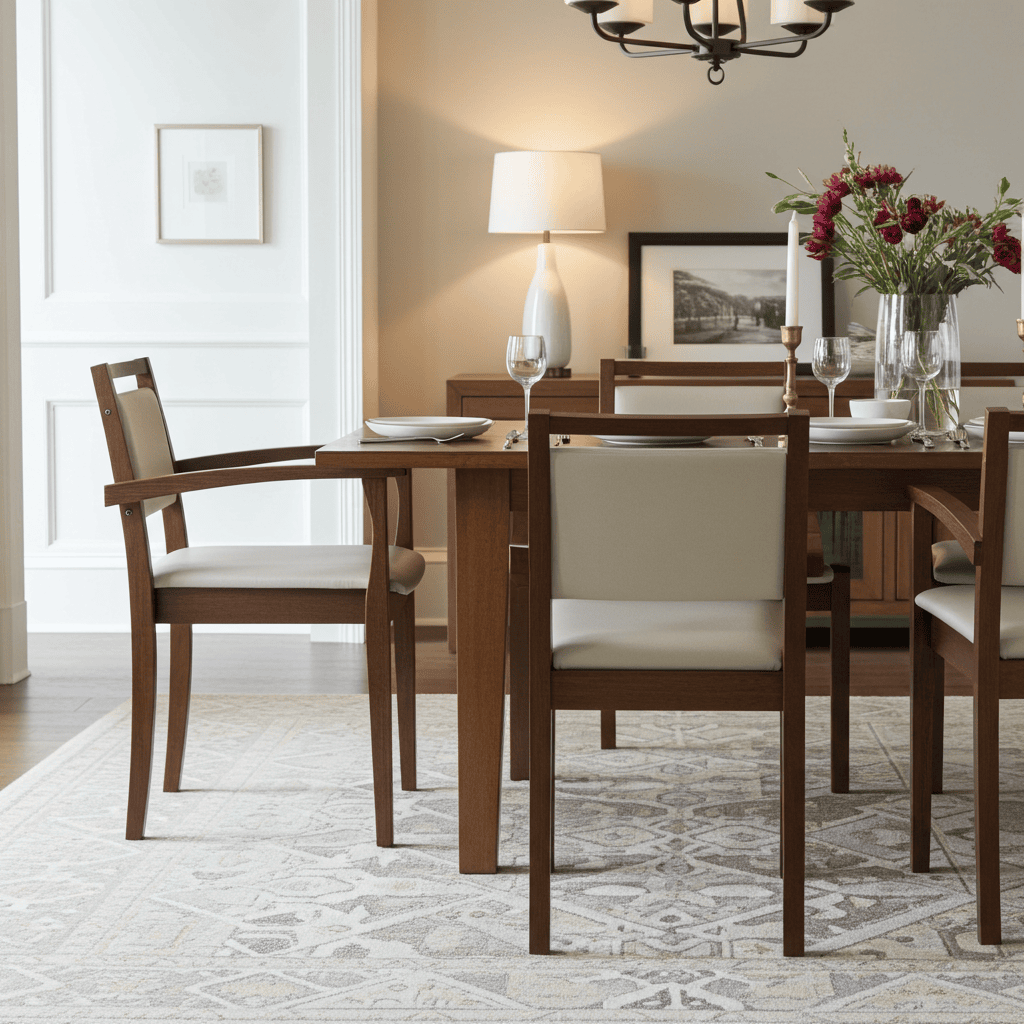 VITO Stackable Wooden Armchair – Upholstered Comfort
