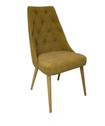 Chair Golden Chenille Dining Chair