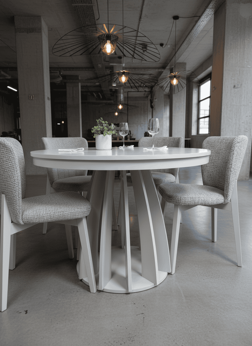 Axis Extendable Dining Table – Cashmere, 100–180cm
