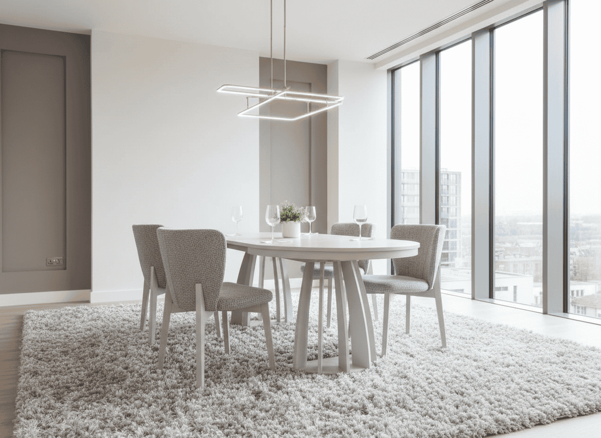 Axis Extendable Dining Table – Cashmere, 100–180cm