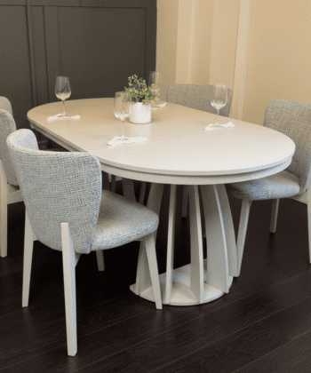 Axis  Extendable Dining Table – Cashmere, 100–180cm