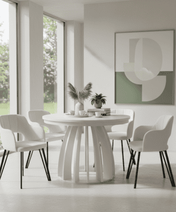 Axis  Extendable Dining Table – Cashmere, 100–180cm