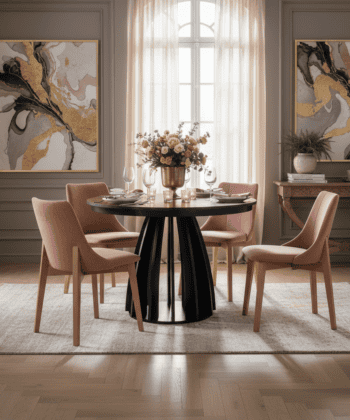 Axis  Extendable Dining Table – Cashmere, 100–180cm