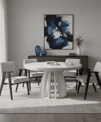 Axis  Extendable Dining Table – Cashmere, 100–180cm