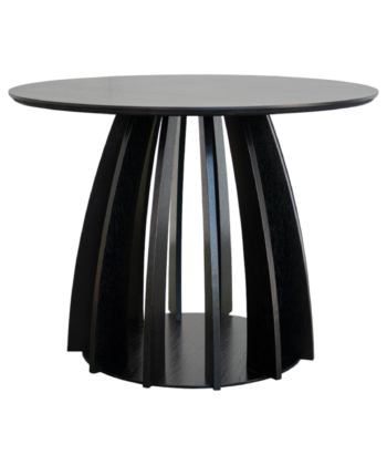 Axis Extendable Round Laminate Dining Table – Custom European Quality