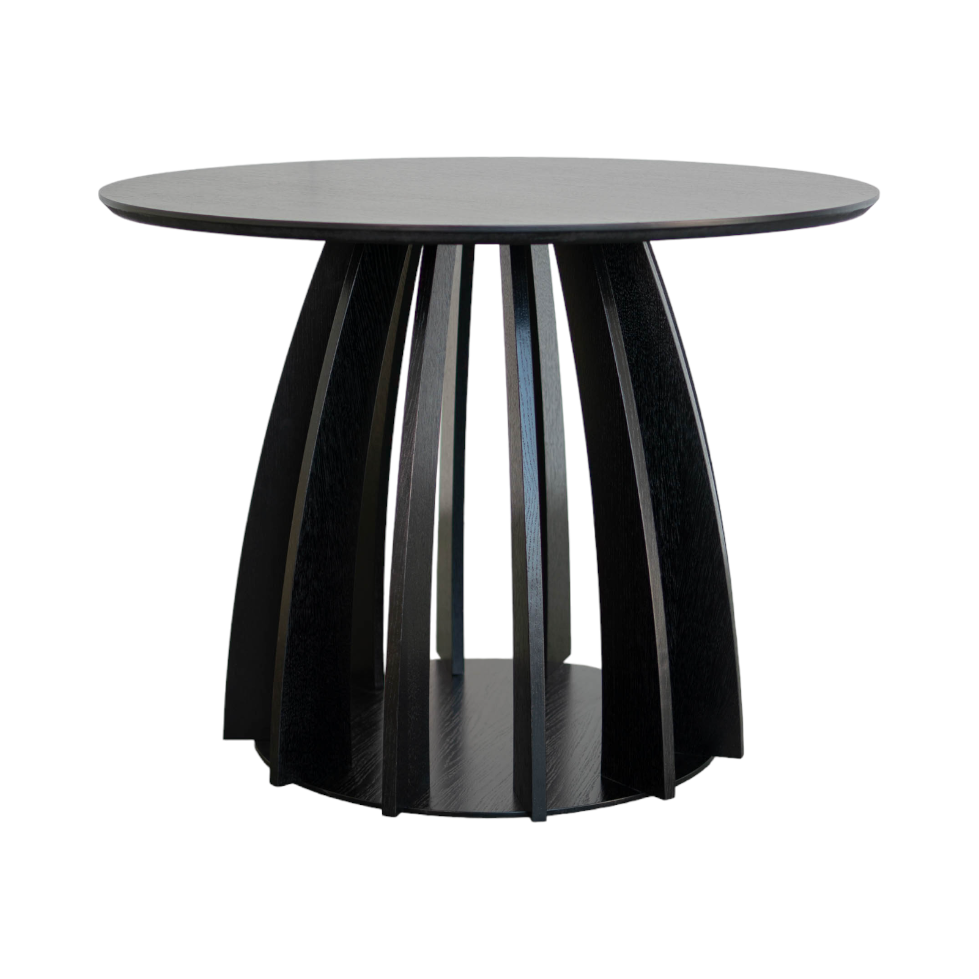 Axis Extendable Round Laminate Dining Table – Custom European Quality