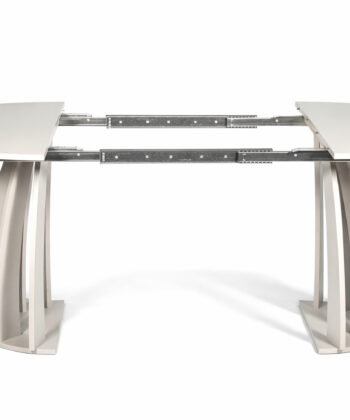 Axis Extendable Round Laminate Dining Table – Custom European Quality